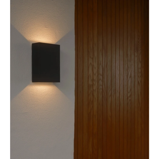 Kinkiet zewnętrzny Fold 10 IP54 czarny 2518031203 Nordlux