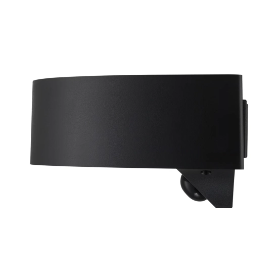 Kinkiet zewnętrzny Monay Round Solar IP44 czarny, czujnik ruchu 2518351003 Nordlux