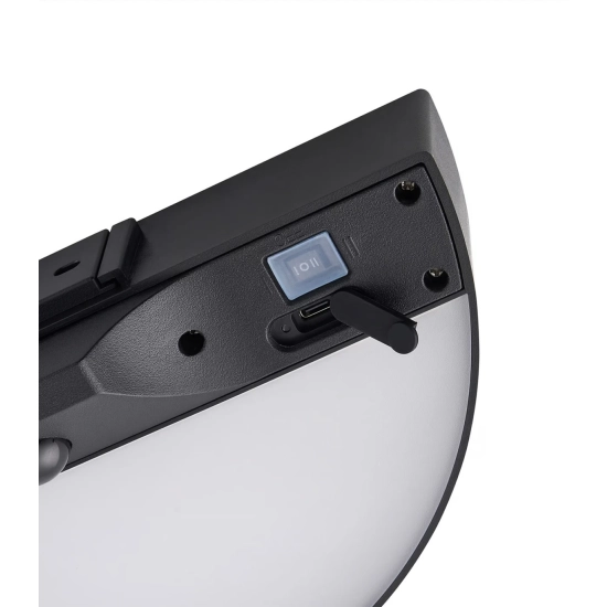 Kinkiet zewnętrzny Monay Round Solar IP44 czarny, czujnik ruchu 2518351003 Nordlux