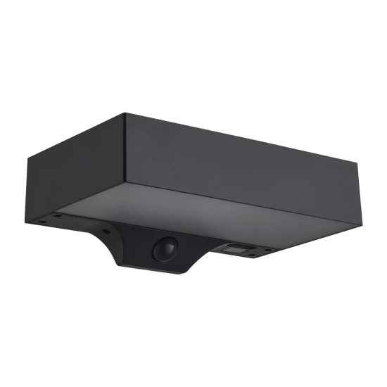 Kinkiet zewnętrzny Monay Square Solar IP44 czarny, czujnik ruchu 2518341003 Nordlux