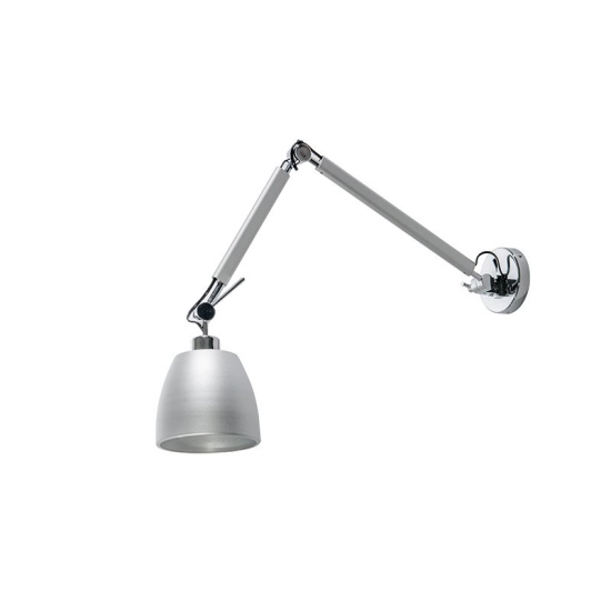 Kinkiet ZYTA WALL S ALU aluminium AZ2295+AZ2593 śr.18cm AZZARDO