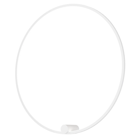 Kinkiet Ringa L 1xLED biały WL0116-L-WH yaskr