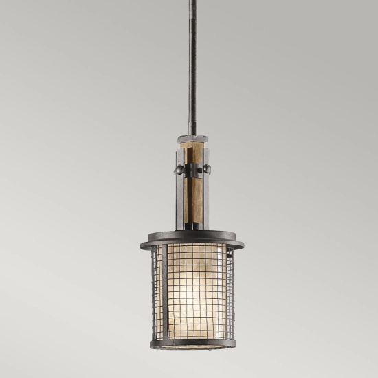 Mała lampa wisząca Ahrendale – 1 źródło światła KL-AHRENDALE-MP Elstead Lighting