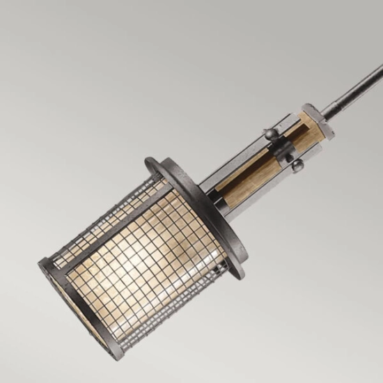 Mała lampa wisząca Ahrendale – 1 źródło światła KL-AHRENDALE-MP Elstead Lighting