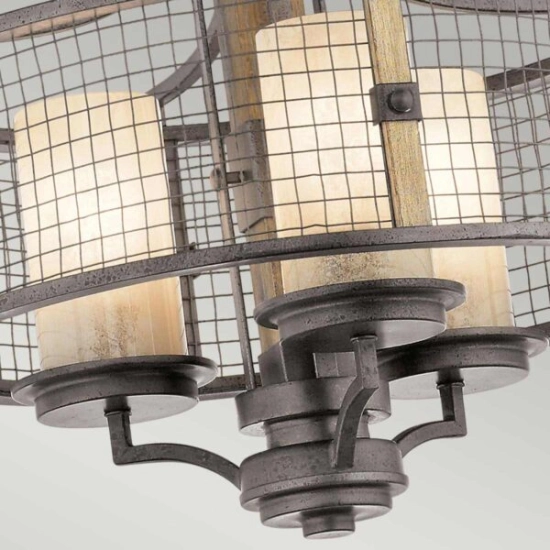 Żyrandol Ahrendale – 3 źródła światła KL-AHRENDALE3 Elstead Lighting