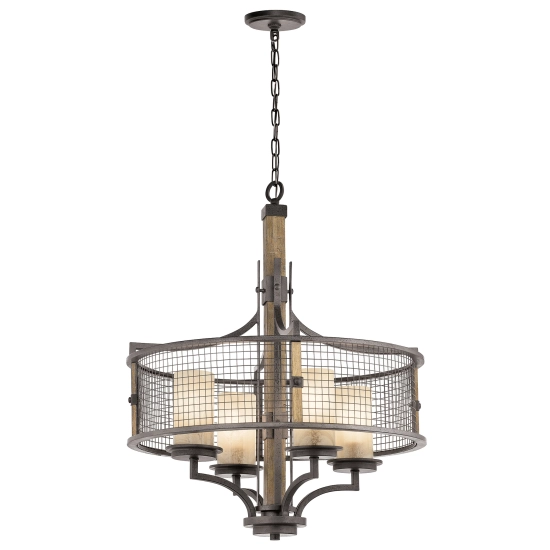 kinkiecik.pl Żyrandol Ahrendale – 4 źródła światła KL-AHRENDALE4 Elstead Lighting