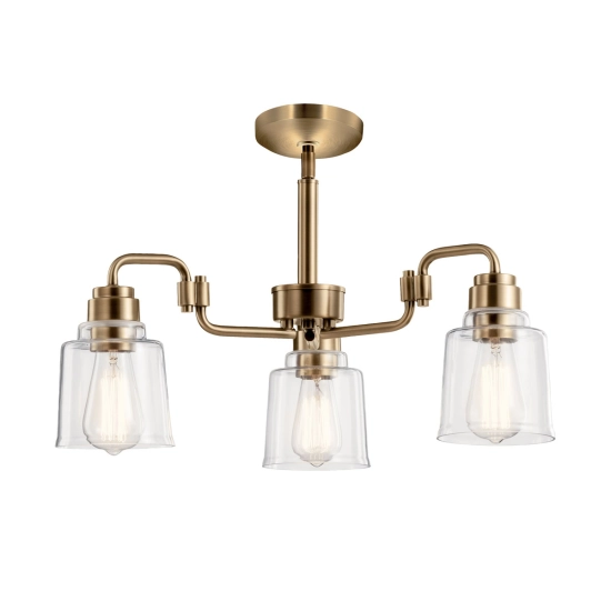Żyrandol Aivian – 3 źródła światła KL-AIVIAN3-WBR Elstead Lighting