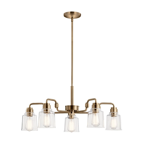 Żyrandol Aivian – 5 źródła światła KL-AIVIAN5-WBR Elstead Lighting