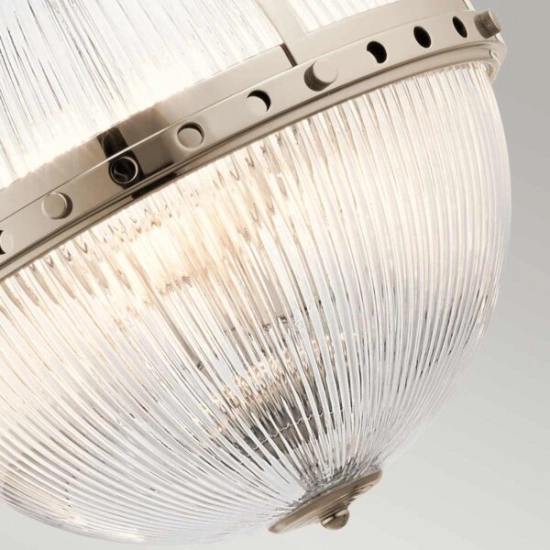 Lampa wisząca Aster – 3 źródła światła – Polerowany nikiel KL-ASTER-P-PN Elstead Lighting