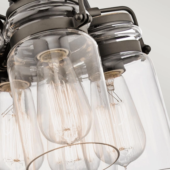 Lampa wisząca Brinley – 6 źródeł światła – Stary brąz KL-BRINLEY6-OZ Elstead Lighting