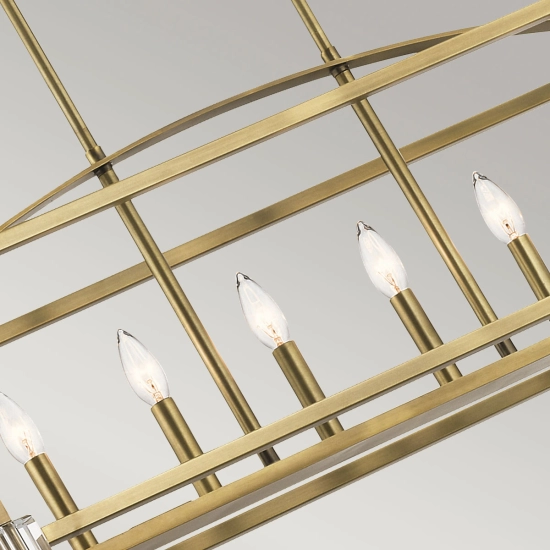 Podłużny żyrandol Cayden – 6 źródeł światła KL-CAYDEN-ISLE Elstead Lighting