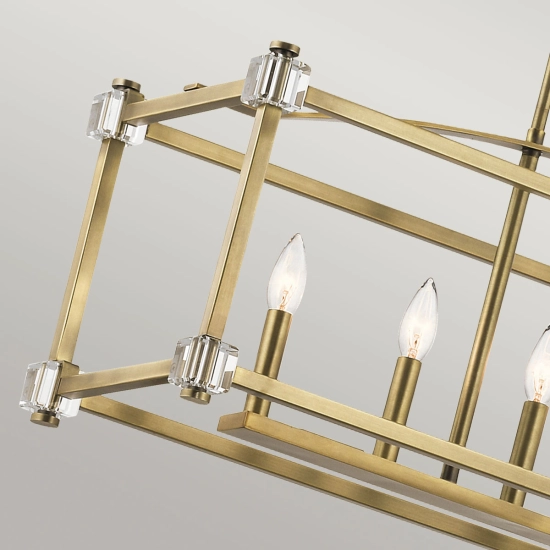 Podłużny żyrandol Cayden – 6 źródeł światła KL-CAYDEN-ISLE Elstead Lighting