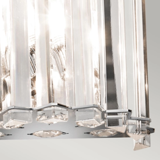 Kinkiet Crystal Skye – 2 źródła światła KL-CRYSTAL-SKYE2 Elstead Lighting