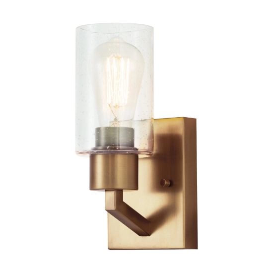 Kinkiet Deryn – 1 źródło światła – Naturalny mosiądz KL-DERYN1-NBR Elstead Lighting