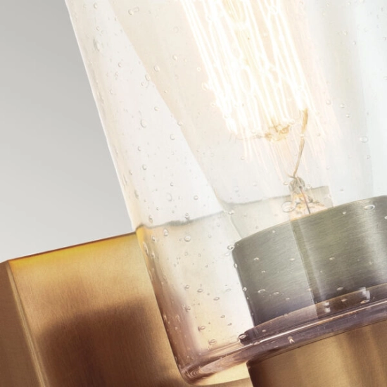 Kinkiet Deryn – 1 źródło światła – Naturalny mosiądz KL-DERYN1-NBR Elstead Lighting