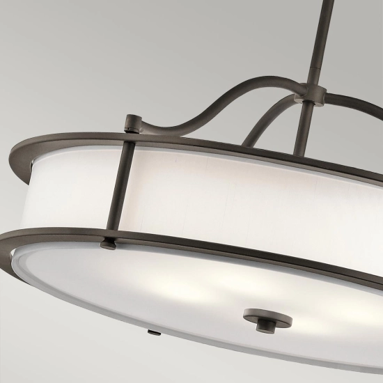 Lampa wisząca Emory – 4 źródła światła – Stary brąz KL-EMORY-P-M-OZ Elstead Lighting
