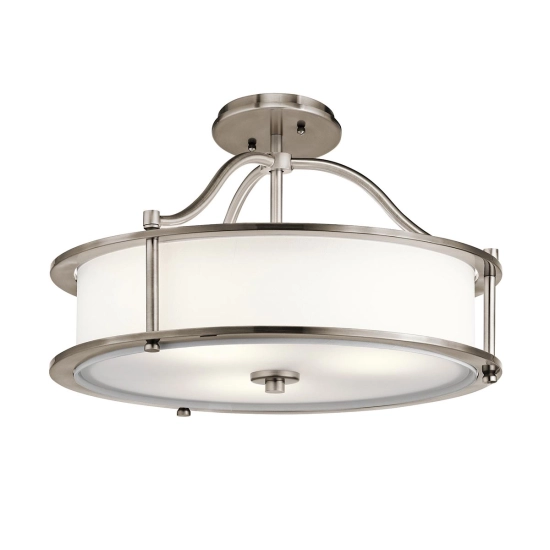 Mała lampa wisząca Emory – 3 źródła światła – Klasyczny pewter KL-EMORY-P-S-CLP Elstead Lighting