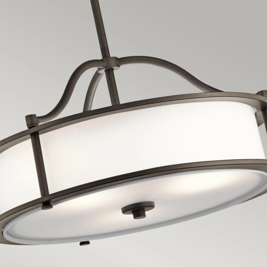 Mała lampa wisząca Emory – 3 źródła światła – Stary brąz KL-EMORY-P-S-OZ Elstead Lighting