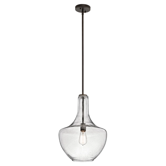 kinkiecik.pl Lampa wisząca Everly – 1 źródło światła – Stary brąz KL-EVERLY-P-M-OZ Elstead Lighting