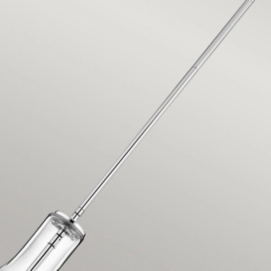 Mała lampa wisząca Everly – 1 źródło światła – Chrom KL-EVERLY-P-S-CH Elstead Lighting