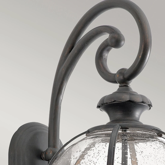 Latarnia naścienna Halleron – 3 źródła światła KL-HALLERON-2M Elstead Lighting