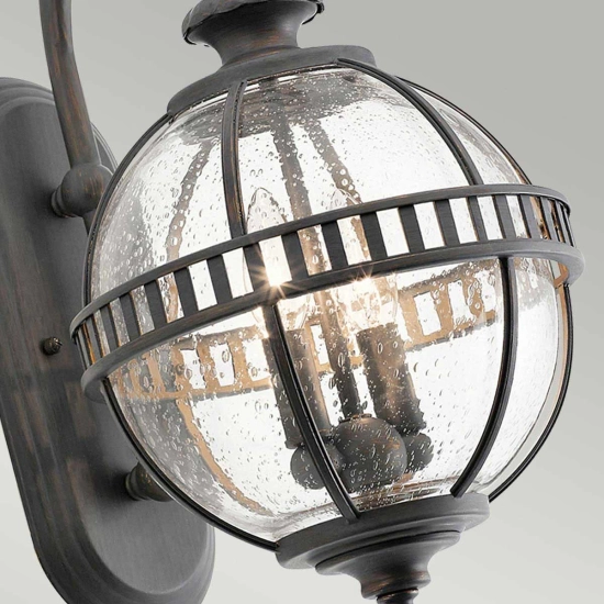 Latarnia naścienna Halleron – 2 źródła światła KL-HALLERON-2S Elstead Lighting