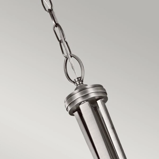 Duża lampa wisząca Lacey – 4 źródła światła – Antyczny pewter KL-LACEY-P-L-AP Elstead Lighting