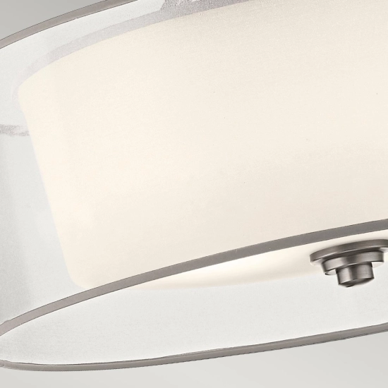 Półplafon Lacey – 4 źródła światła – Antyczny pewter KL-LACEY-SFM-AP Elstead Lighting