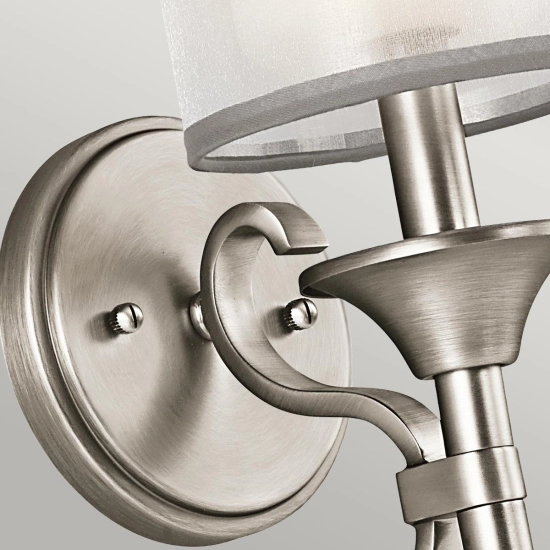 Kinkiet Lacey – 1 źródło światła – Antyczny pewter KL-LACEY1-AP Elstead Lighting