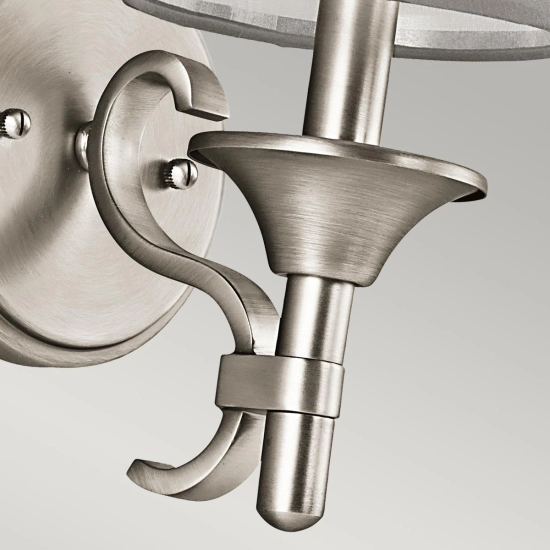 Kinkiet Lacey – 1 źródło światła – Antyczny pewter KL-LACEY1-AP Elstead Lighting