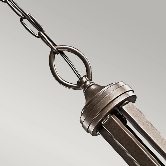 Żyrandol Lacey – 5 źródeł światła – Ciepły ciemny brąz KL-LACEY5-MB Elstead Lighting