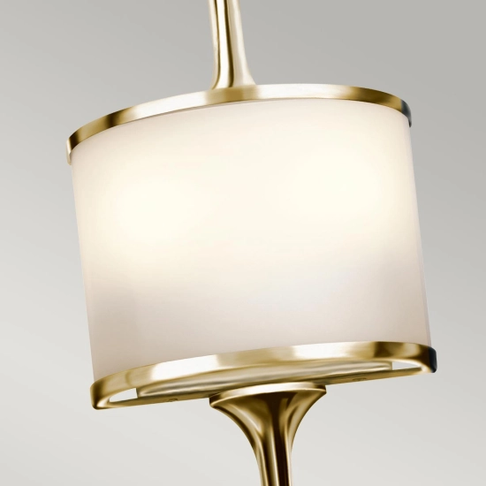 Kinkiet Mona – 2 źródła światła – Polerowany mosiądz KL-MONA-S-PB Elstead Lighting