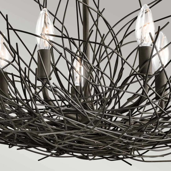 Żyrandol Organique – 5 źródeł światła KL-ORGANIQUE5 Elstead Lighting