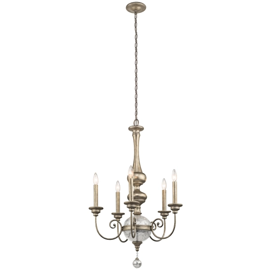 kinkiecik.pl Żyrandol Rosalie – 5 źródeł światła KL-ROSALIE-5B Elstead Lighting