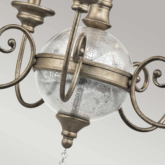 Żyrandol Rosalie – 5 źródeł światła KL-ROSALIE-5B Elstead Lighting