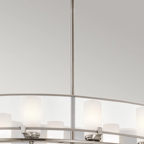 Owalna lampa wisząca Saldana – 8 źródeł światła KL-SALDANA8 Elstead Lighting