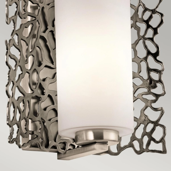 Kinkiet Silver Coral – 1 źródło światła KL-SILVER-CORAL1 Elstead Lighting