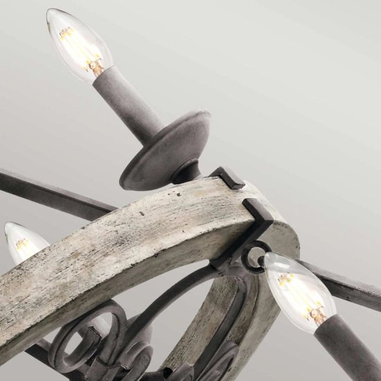 Żyrandol Taulbee – 15 źródeł światła KL-TAULBEE15 Elstead Lighting