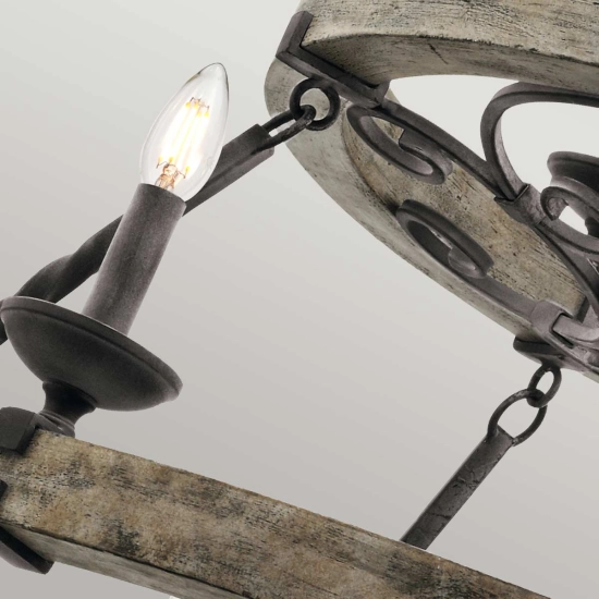 Żyrandol Taulbee – 15 źródeł światła KL-TAULBEE15 Elstead Lighting