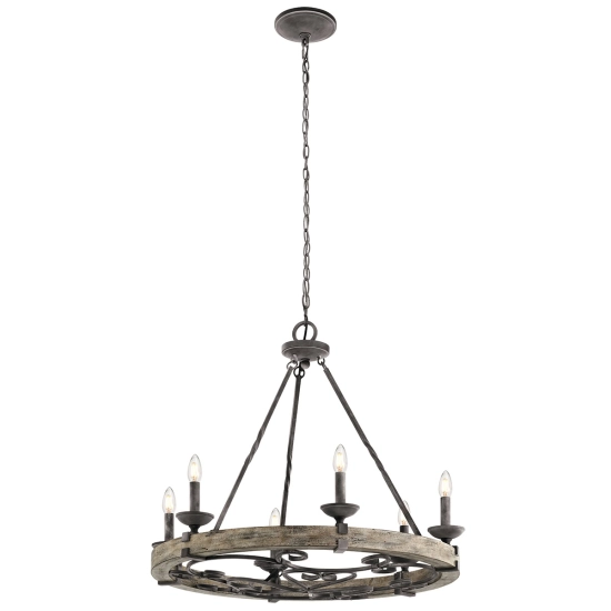 Żyrandol Taulbee – 6 źródeł światła KL-TAULBEE6 Elstead Lighting