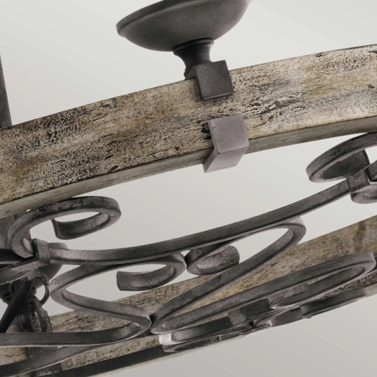Żyrandol Taulbee – 6 źródeł światła KL-TAULBEE6 Elstead Lighting