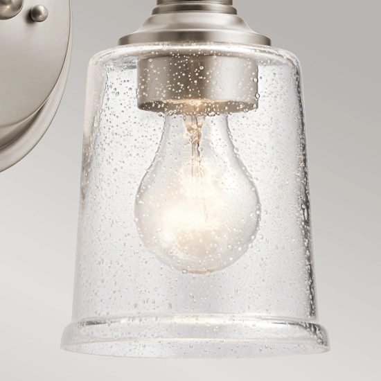 Kinkiet Waverly – 1 źródło światła – Klasyczny pewter KL-WAVERLY1-CLP Elstead Lighting