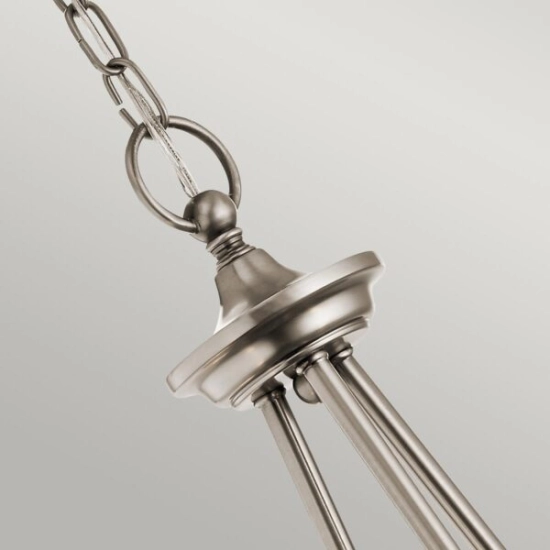 Żyrandol Waverly – 3 źródła światła – Klasyczny pewter KL-WAVERLY3-CLP Elstead Lighting