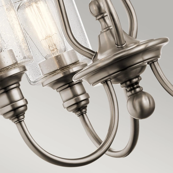 Żyrandol Waverly – 3 źródła światła – Klasyczny pewter KL-WAVERLY3-CLP Elstead Lighting