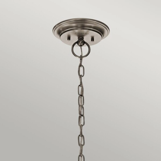 Żyrandol Waverly – 5 źródeł światła – Naturalny mosiądz KL-WAVERLY5-NBR Elstead Lighting