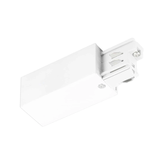 Końcówka zasilająca lewa do szyny 3-fazowej 3-CT-A Power connector left - white HT4-L01/WU ITALUX - zdjęcie produktu