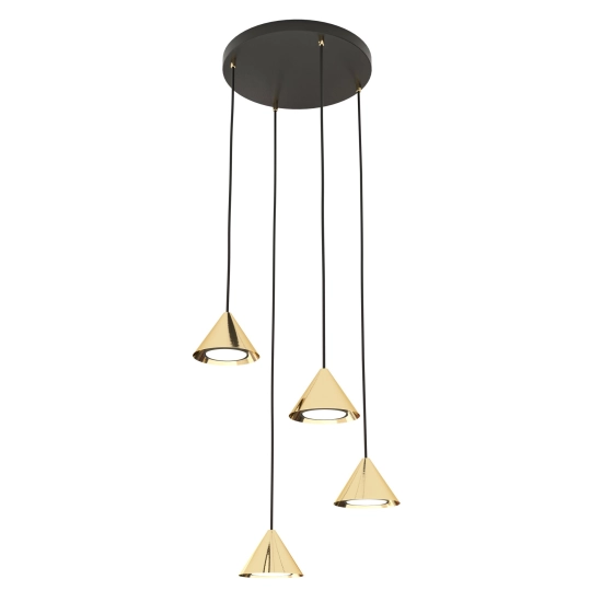 Lampa wisząca ELIT 4 PREMIUM GOLD 1329/4PREM EMIBIG Lighting - zdjęcie produktu