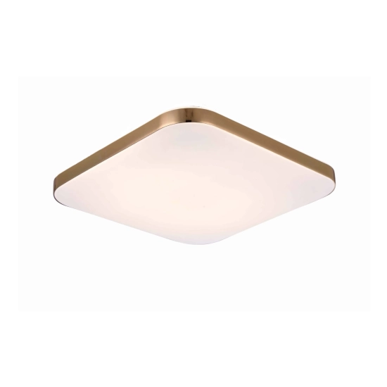 Babilon plafon kwadratowy mały 4000K złoty LP-335/1C S 4GD square LIGHT PRESTIGE
