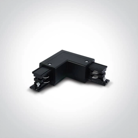 kinkiecik.pl Łącznik L lewy 16A Black Corner Left 41012A/B/L ONE LIGHT