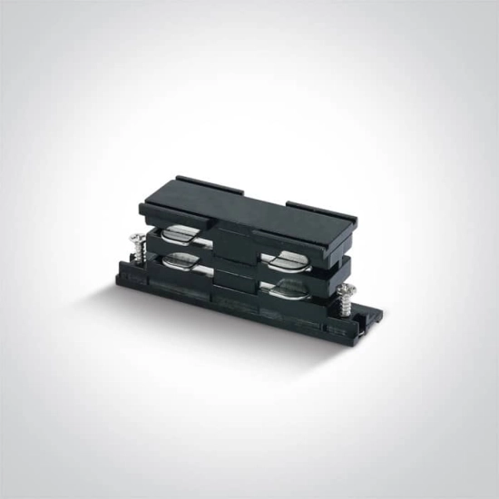 kinkiecik.pl Łącznik prosty 16A Black connector 41008A/B ONE LIGHT